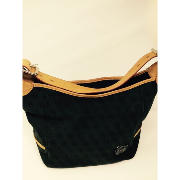 Dooney Bourke AUTHENIC Purse Large Tote Handbag Color Black K8221082 - Picture 3 of 12